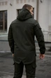 Куртка мужская SoftShell, цвета хаки, водонепроницаемая куртка из материала софтшелл для осени S - изображение 2