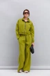 Женский спортивный костюм из теплого трикотажа оливковый Arjen 22285, размер L/XL - изображение 7