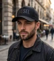 Бейсболка Кепка Тракер COTTON с резиновым патчем DIESEL черного цвета S (55-56 см) - изображение 2