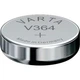 Батарейка для годинника срібно-цинкова Varta 364 SR621SW AGI 164 LR60 LR621 1.55V (84) - зображення 1