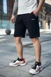 Зручні чоловічі чорні шорти Kukuruza Reebok для повсякденного носіння спорту тренувань та активного літнього відпочинку/S - зображення 1