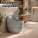 Унитаз премиальный серый керамический уникальные унитазы дизайнерские стильный luxury унитаз авторский Asans 8631 - изображение 4