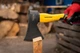 Топор MASTERTOOL 800 г HRC 50 рукоятка фиберглассовая 370 мм 05-0905 - зображення 5