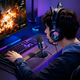 Настольный USB-микрофон Hoco L25 Bright с RGB-подсветкой - изображение 5