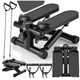 Степпер Scoopes BodyStep 114928 с эспандерами до 100 кг тренажер для ног 29×33×33 см - изображение 1