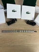 Чоловічий браслет Lacoste із нержавіючої сталі 21 см регульований браслет Лакоста ATD015 - зображення 2