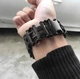 Браслет-мультитул RESTEQ Tread Metric Stainless 29 в 1, черная сталь - изображение 2