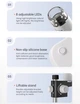 Электронный USB Микроскоп с LCD экраном 50-1000х кратный зум - изображение 4