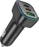 Автомобильное зарядное устройство Borofone BZ28C Trophie PD60W (2C1A) Car Charger Black - изображение 2
