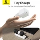 Сетевое зарядное устройство Baseus Palm Fast Charger 1C 30W EU Moon White - изображение 10