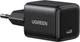 Мережевий зарядний пристрій Ugreen X513 30W USB-C GaN Fast Charger Set Black EU + 1M CC Cable - зображення 4