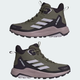 Жіночі черевики Adidas Terrex Anylander Mid Rain.Rdy Olive Strata/Silver Dawn/Amber Tint 40-8-25.7см - зображення 9