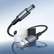 USB Кабель Питания для Роутера от павербанка 5V переходник Hoco 5.5х2.5mm, 5V/1A USB to DC5.5 Advantage - изображение 3