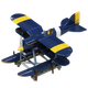 Колекційна модель-конструктор Fine Molds Curtiss R3C-0 Porco Rosso 1:72 (FJ2) (4536318601029) - зображення 1