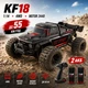 Машинка на радиоуправлении KFPLAN KF18 1:14 4WD до 55 км/ч Машинка для бездорожья Brushless, скоростной RC внедорожник, 2 аккумулятора - изображение 1
