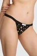 Трусики слип Victoria's Secret 1(XS) Черный (155381) - изображение 1