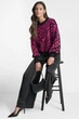 Светр DKNY 48(XL) Чорний-рожевий (155464) - зображення 5