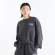 Женский черный свитшот New Balance Trackside French Terry Crew 42 (XL) (WT62X7T4BLK) - изображение 1