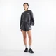 Женский черный свитшот New Balance Trackside French Terry Crew 40 (L) (WT62X7T4BLK) - изображение 2