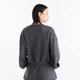 Женский черный свитшот New Balance Trackside French Terry Crew 42 (XL) (WT62X7T4BLK) - изображение 3