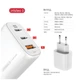Зарядное устройство Intaleo 65W GAN 2USB-C PD+USB-A QC 3.0 white (1283126559525) - изображение 3