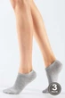 Носочки, 3 штуки Legs 36-40 Серый меланж (92515) - изображение 2