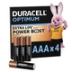 Батарейка Duracell Optimum AAA лужні 4 шт. в упаковці (5015596) - изображение 1