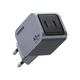 Зарядное устройство Ugreen 2xUSB-C PD45W GaN X707 gray (35008) - изображение 1
