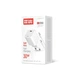 Зарядний пристрій ColorWay GaN Mini 30W PD Port PPS USB-C white + cable Type-C (CW-CHS054PDC-WT) - зображення 2