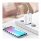 Зарядний пристрій Ugreen CD170 36W USB + Type-C Charger (White) (60468) - зображення 4