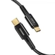 Кабель Essager Sunset Type-C – Type-C 100W, 1 м, чорний (EXCTT1-CG01) - зображення 1