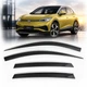 Дефлектори вікон вітровики Benke для Volkswagen ID.4 2020- Хром Молдинг З Нержавіючої Сталі 3D - изображение 1