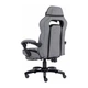 Крісло ігрове GT Racer X-2749-1 Gray/Black Suede (X-2749-1 Fabric Gray/Black Suede) - зображення 4