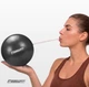 М'яч для гімнастики, фітнесу, пілатесу EasyFit 20 см Чорний (56003822) - зображення 7