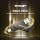 USB флеш-накопичувач Patriot Rage R550 128 ГБ USB 3.2 Gen1 USB-A + USB-C - зображення 4