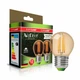 Лампочка Eurolamp LED G45 5W 530 Lm E27 3000K deco 2шт (MLP-LED-G45-05273(Amber)) - зображення 1