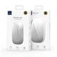 Беспроводная мышь WIWU WM101-C Dual Mode Bluetooth / 2.4GHz Серебристая Чорний - изображение 3
