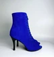 Женские ботильоны Andre замшевые для танцев High Heels 35 синие - изображение 2