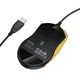 Проводная игровая мышь HOCO GM51 RGB, USB, 1.5 м, оптическая, бело-синяя Чорний-Жовтий - изображение 4