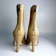 Жіночі ботильйони Andre замшеві для танців High Heels 35 бежеві - зображення 4