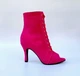 Женские ботильоны Andre замшевые для танцев High Heels 35 розовые - изображение 3