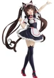 Колекційна Аніме Фігурка Chocola (Чокола) Nekopara у костюмі покоївки | Персонаж Некопара - зображення 1