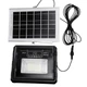 Прожектор светильник аккумуляторный с солнечной панелью 60 LED 100W 10–12 часов работы уличный фонарь аккумуляторный лампа аккумуляторная на солнечной батарее с пультом ДУ - изображение 4