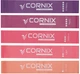 Резинки для фитнеса CorniX Mini Power Band набор 5 шт 1-20 кг (XR-0046) - изображение 12