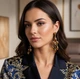 Жіночі довгі сережки урочиста біжутерія jewelry Коричневі - зображення 4