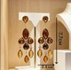 Жіночі довгі сережки урочиста біжутерія jewelry Коричневі - зображення 6