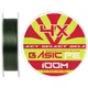 Шнур Select Basic PE 100m (темно-зеленый) #1.0/0.14mm 15lb/6.8kg - изображение 1