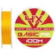 Шнур Select Basic PE 100m (оранжевый) #0.5/0.08mm 8lb/4kg - изображение 1