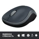 Компьютерная мышь Logitech M185 беспроводная оптическая 1000 dpi 3 кнопки Gray/Black (910-002235) - изображение 5