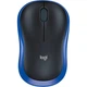 Комп'ютерна миша Logitech M185 бездротова оптична 1000 dpi USB синьо-чорна (910-002236) - зображення 2